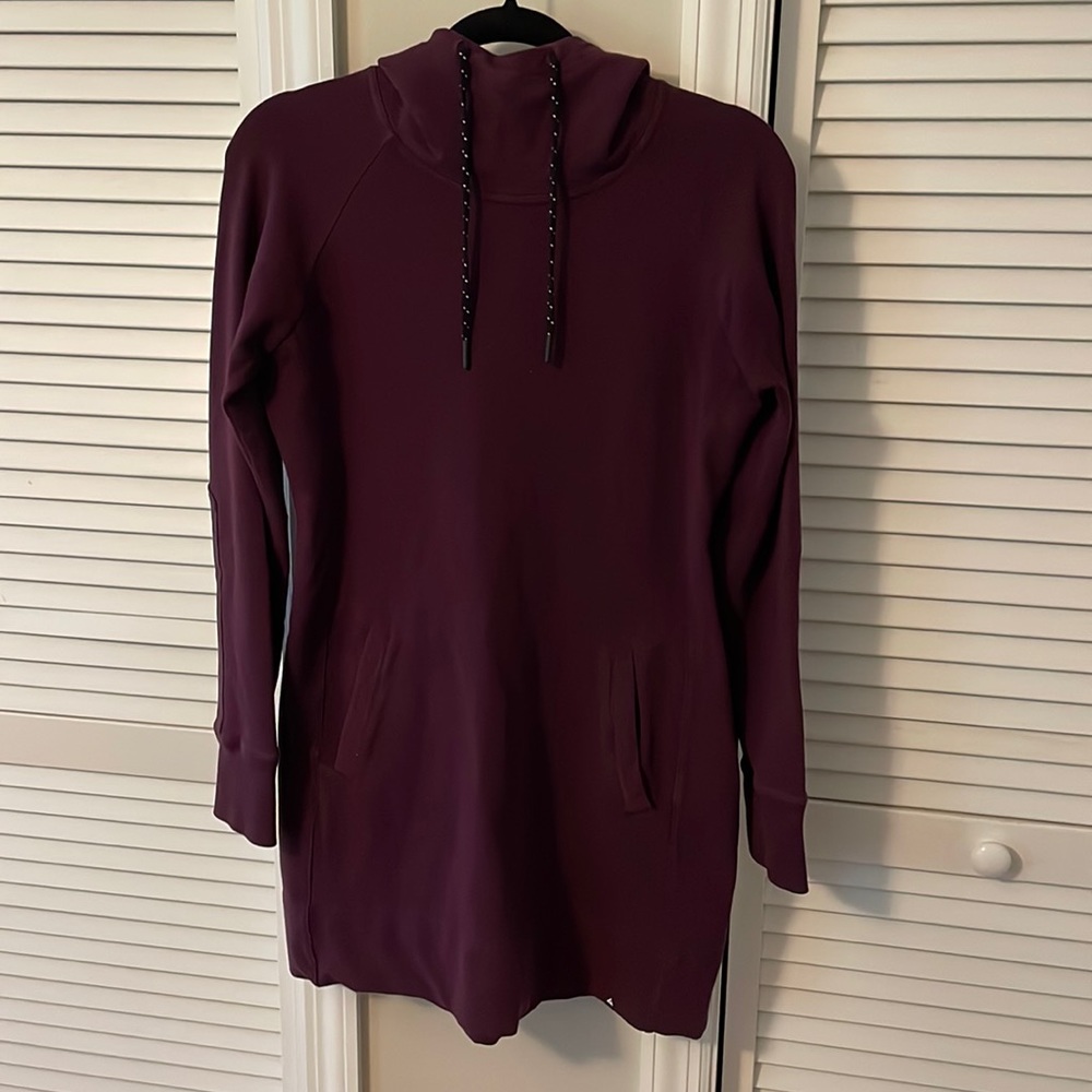 American Giant Hooded Sweatshirt Dress